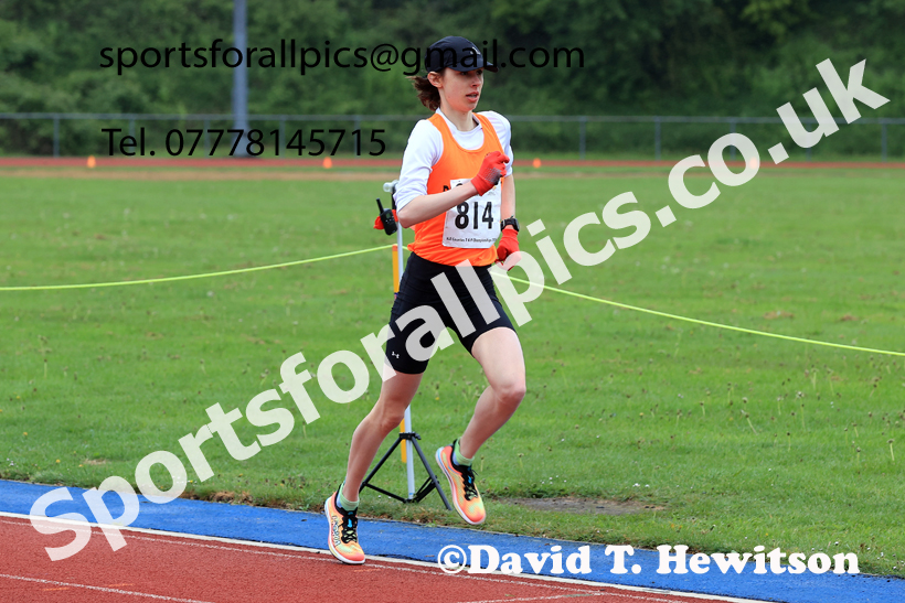 5000 metres, 2026 North Eastern Track and Field Champs, Shildon, County Durham. Photo: David T. Hewitson/Sports for All Pics